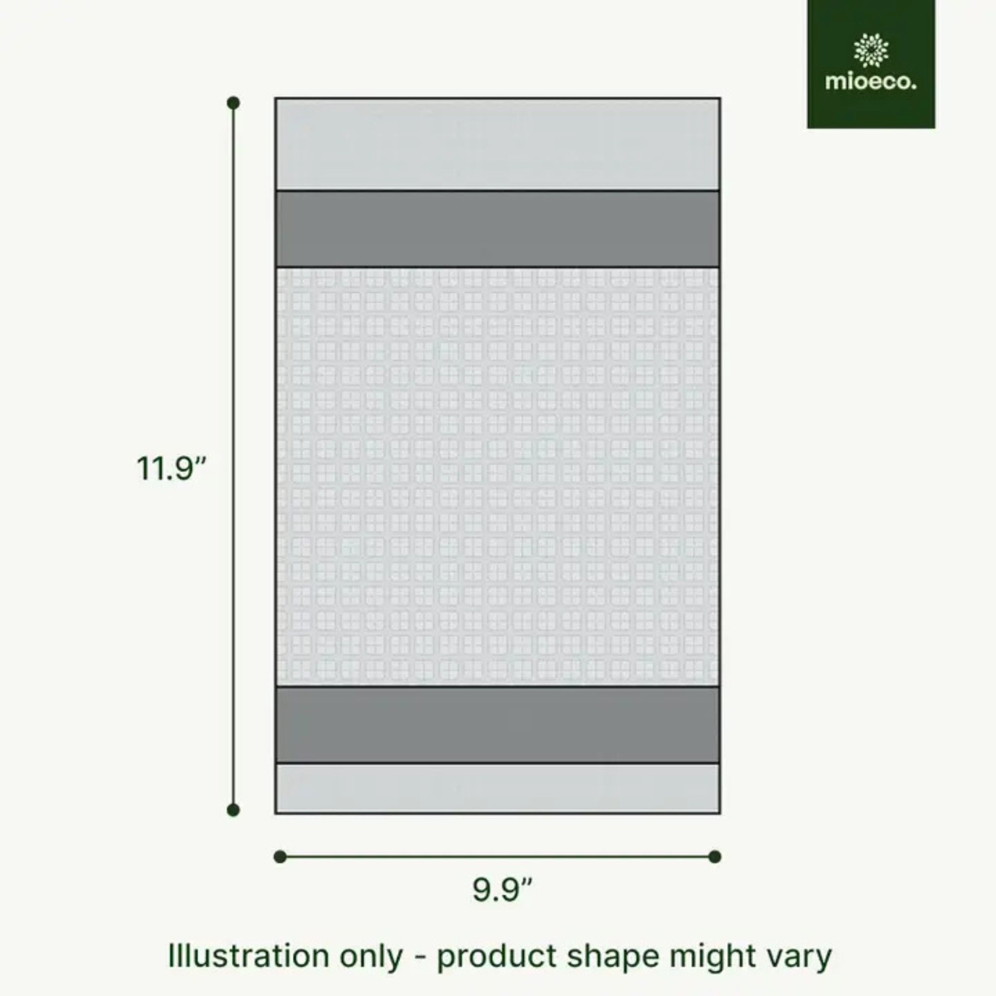 MioEco Unpaper Towel Set – 24 pcs – Warm Earth Reusable Towels