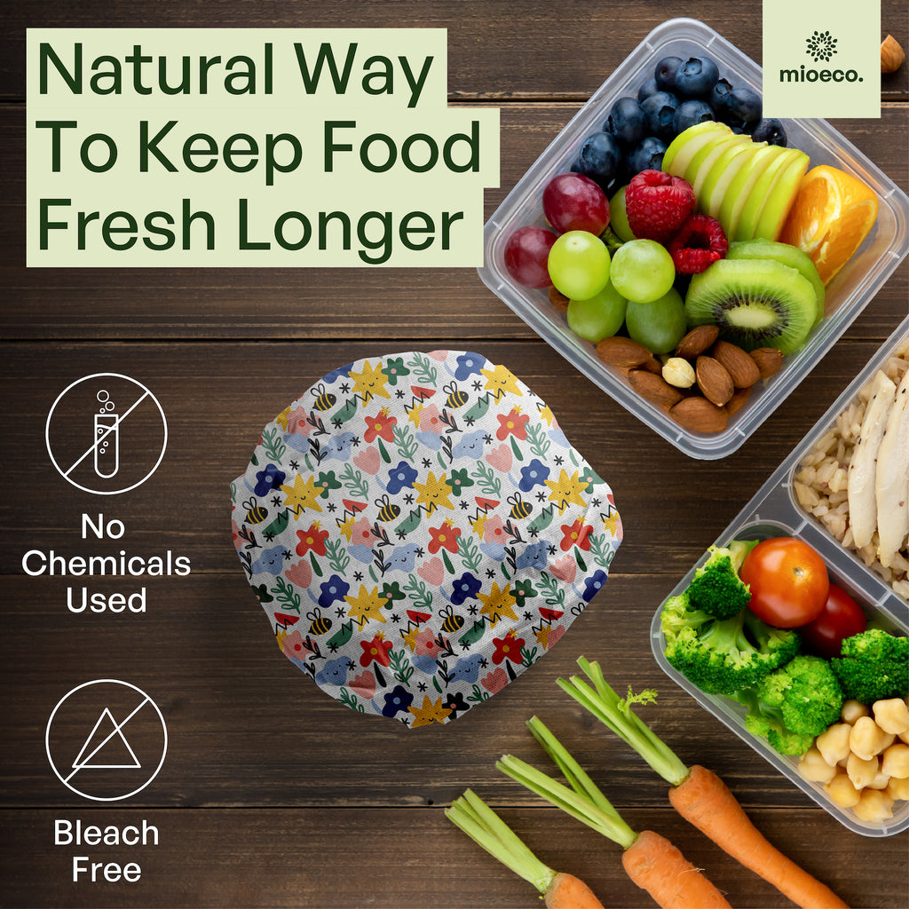 MioEco Beeswax Food Wraps – Organic, Reusable & Sustainable